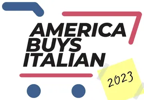 Logo dell'evento America Buys Italian 2023